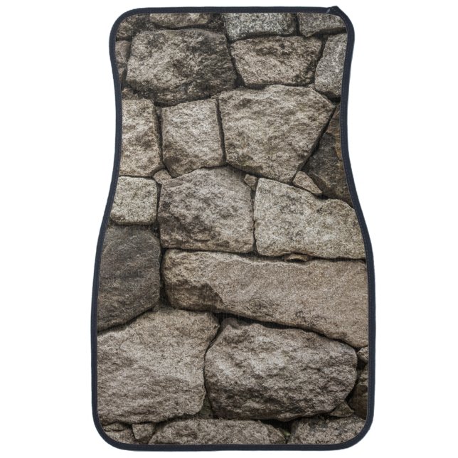 wall stone car floor mat (Front)