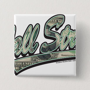 Wall Street - 1000 Dollar Bill Pinback Button