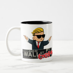 Wall Street Bets Two-Tone Coffee Mug