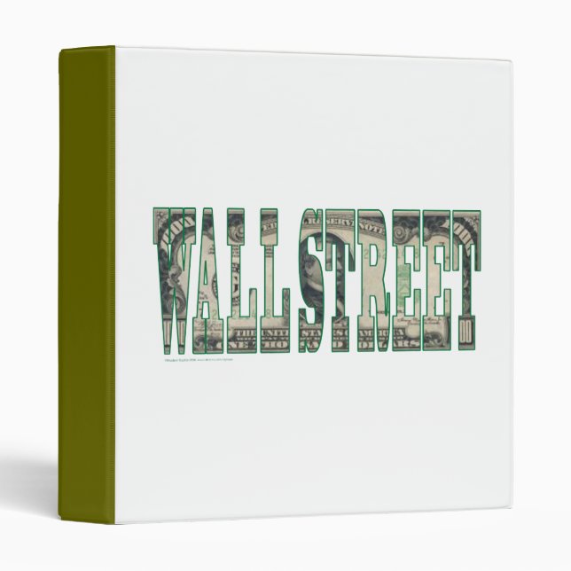 Wall Street Binder (Front/Spine)