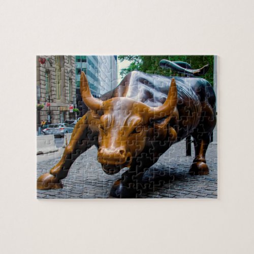 Wall street Bull Jigsaw Puzzle