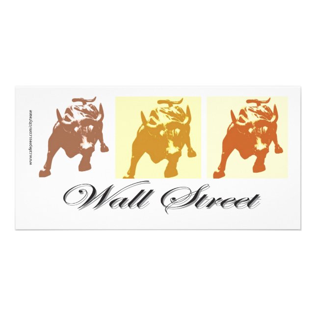 Wall Street Bull Market Card (Front)