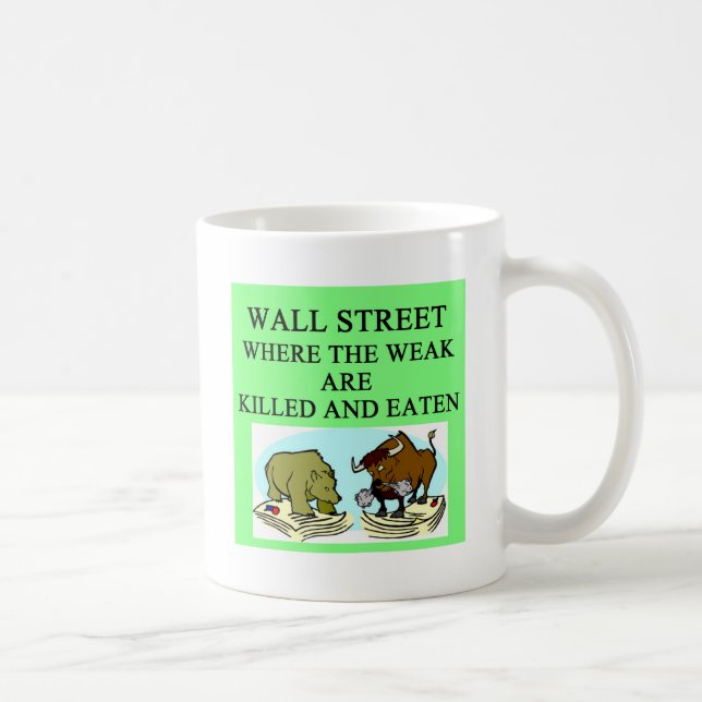 WALL STREET COFFEE MUG (Right)