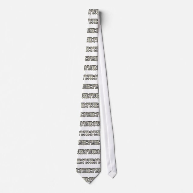 Wall Street/ Greed is Good Tie (Front)