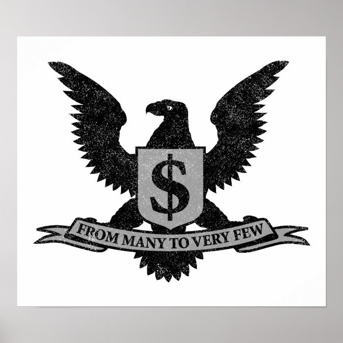 Wall Street Greed Seal Print