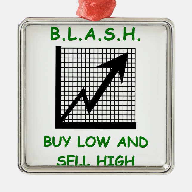 wall street metal ornament (Front)