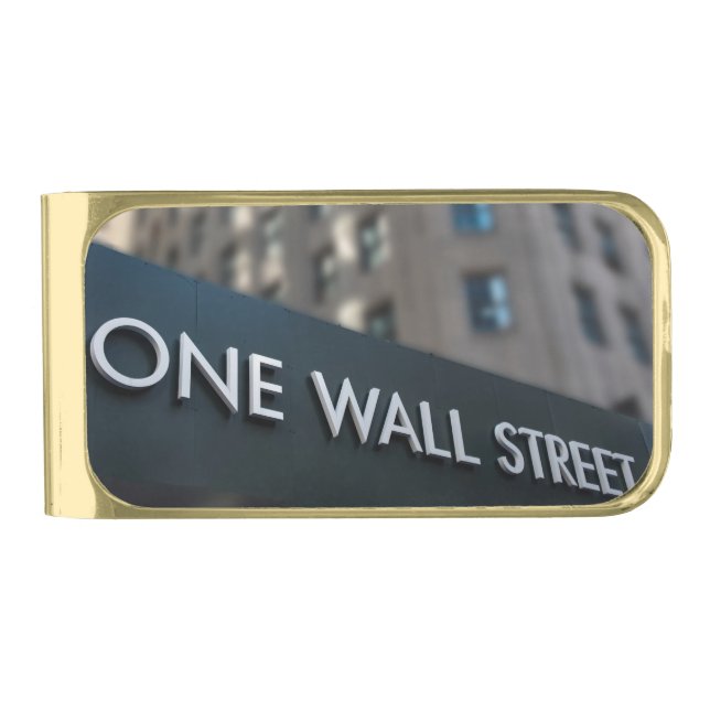 Wall Street Money Clip (Front)