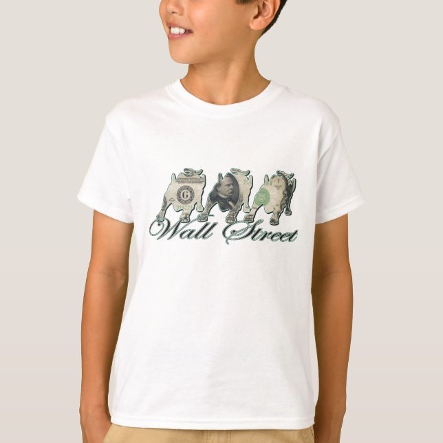 Wall Street/money T-Shirt (Front)