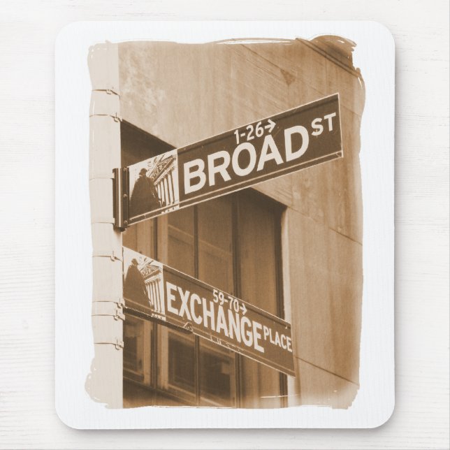 Wall Street Mousepad (Front)