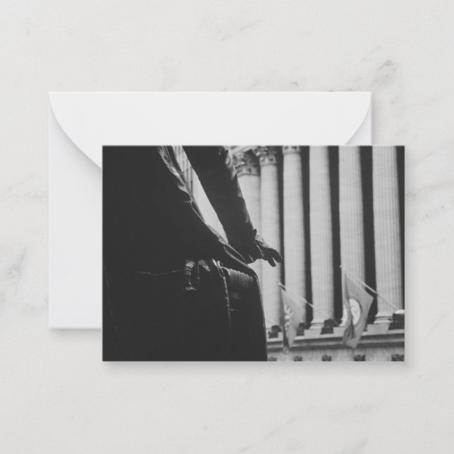 Wall Street Note Card (Front)