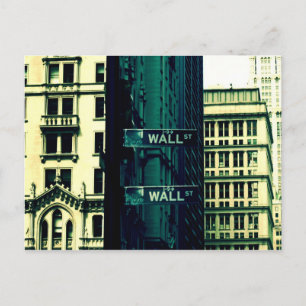 Wall Street Postcard