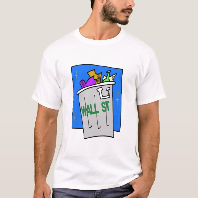 Wall Street Trash Crash T-Shirt (Front)