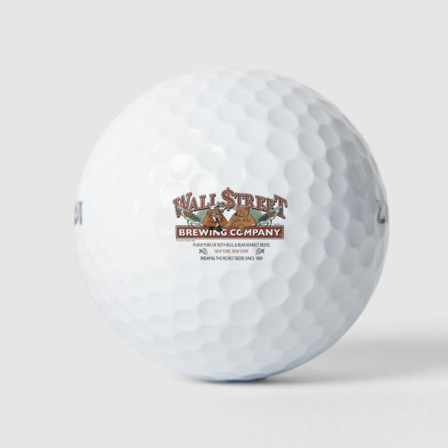 WALL-STRRET-BREWING- GOLF BALLS (Front)