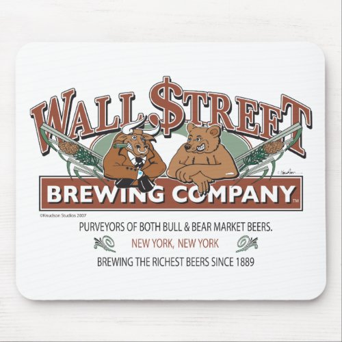 WALL_STRRET_BREWING_ MOUSE PAD