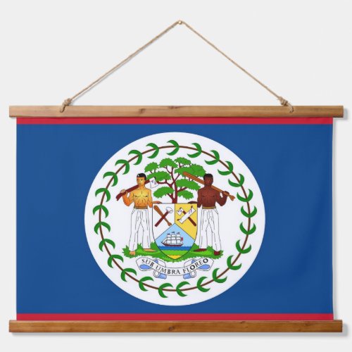 Wall Tapestry with flag of Belize