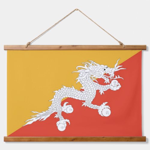 Wall Tapestry with flag of Bhutan