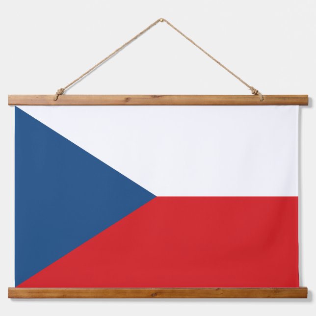 Wall Tapestry with flag of Czechia (Front)