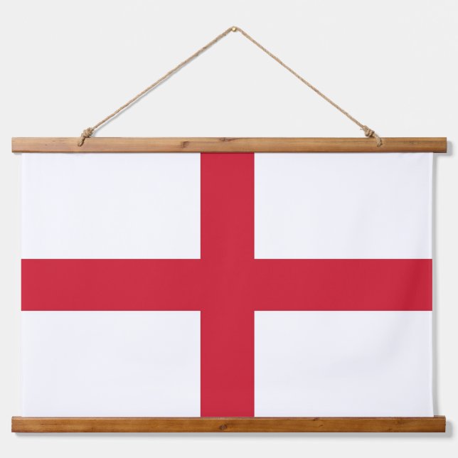 Wall Tapestry with flag of England, United Kingdom (Front)