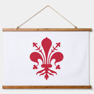 Wall Tapestry with flag of Florence, Italy