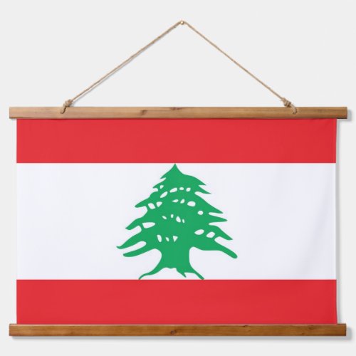 Wall Tapestry with flag of Lebanon
