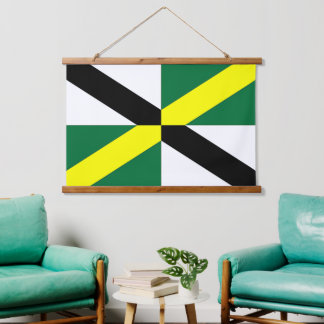 Wall tapestry with flag of Monterey, U.S.A.