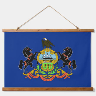 Wall Tapestry with flag of Pennsylvania, U.S.A.