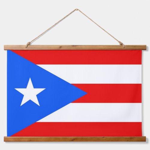 Wall Tapestry with flag of Puerto Rico USA