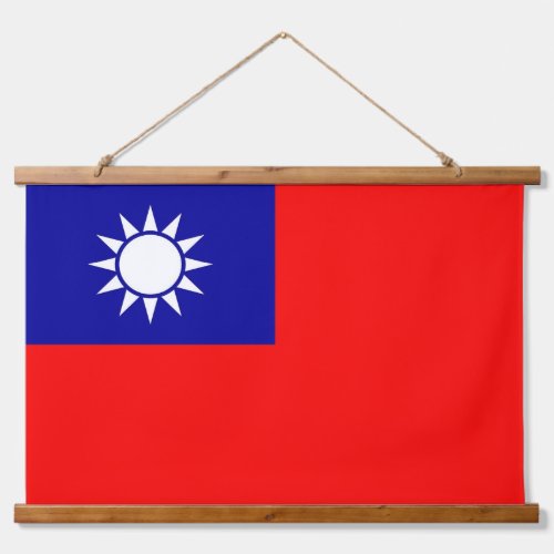 Wall Tapestry with flag of Taiwan