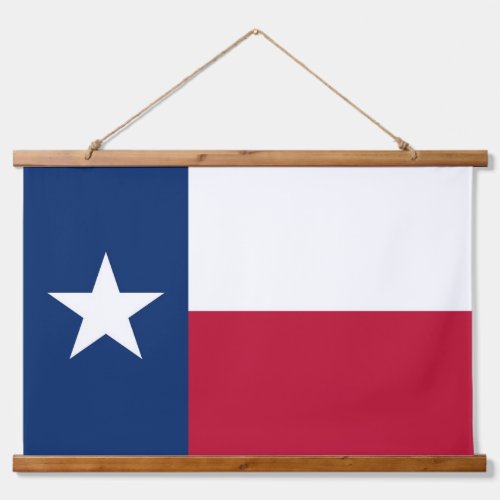 Wall Tapestry with flag of Texas State USA