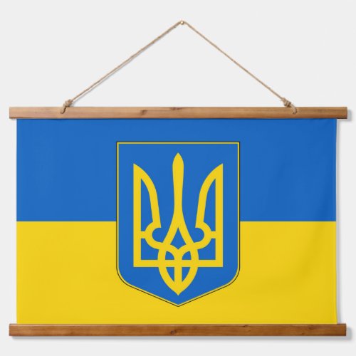 Wall Tapestry with flag of Ukraine