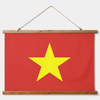 Wall Tapestry with flag of Vietnam