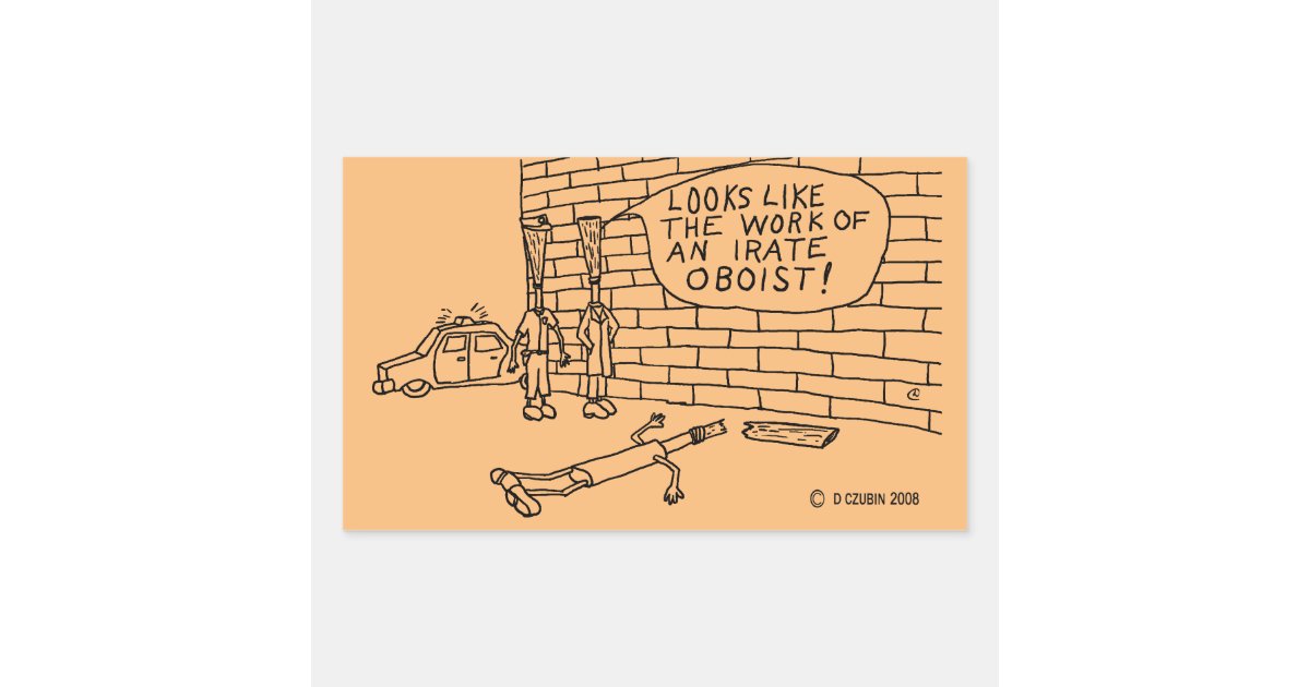 Wall Test Rectangular Sticker | Zazzle