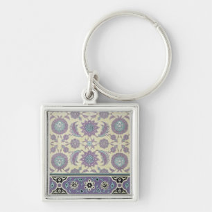 Wall tiles from the Palace of Ismayl-Bey, from 'Ar Keychain