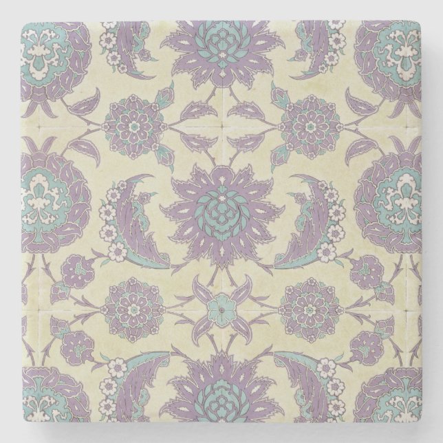 Wall tiles from the Palace of Ismayl-Bey, from 'Ar Stone Coaster (Front)