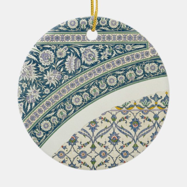 Wall tiles of Sibyl D'Abd-El-Rahman Kyahya, from ' Ceramic Ornament (Front)