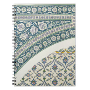Wall tiles of Sibyl D'Abd-El-Rahman Kyahya, from ' Notebook