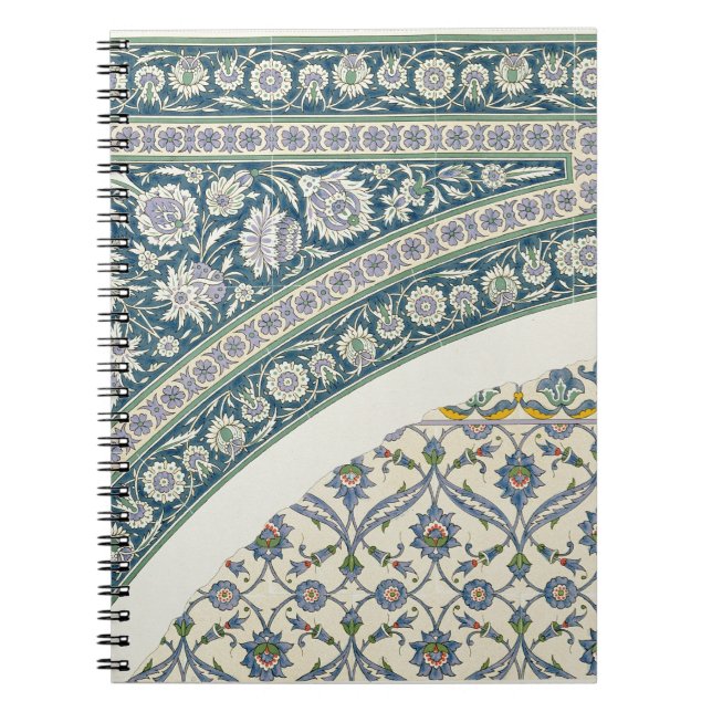 Wall tiles of Sibyl D'Abd-El-Rahman Kyahya, from ' Notebook (Front)