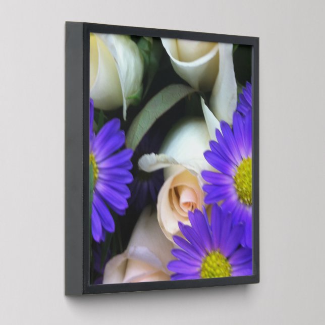 Wall title photo peel and stick photo tile (Angled)