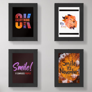 Wall Wonders: Chic, Minimal and Modern Art Pieces" Sets