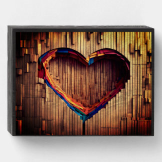 Wall Wood Art Wooden Box Sign