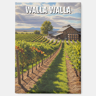 Walla Walla Washington Travel Magnet