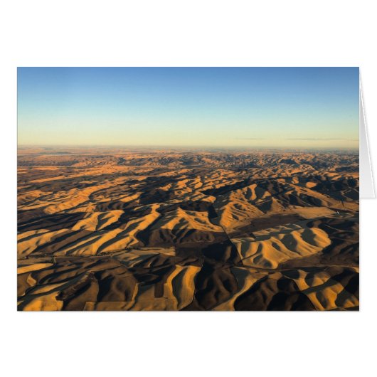 Walla Walla wine country from aloft (Front Horizontal)