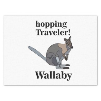 Wallaby Animal Hopping Traveler Wildlife Funny