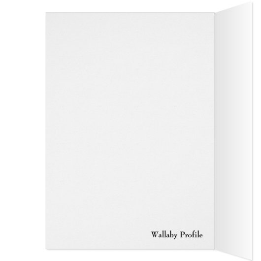 Wallaby Profile (Inside (Left))