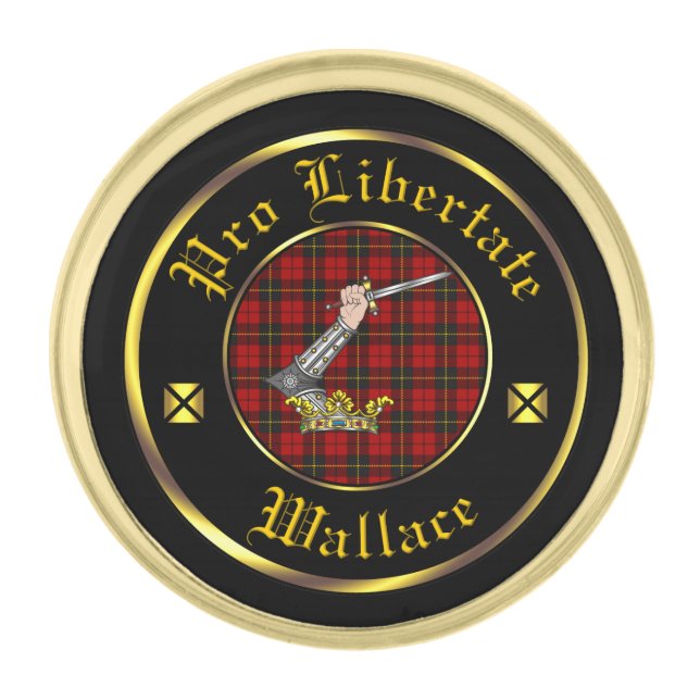 Wallace Clan Lapel Pin (Front)