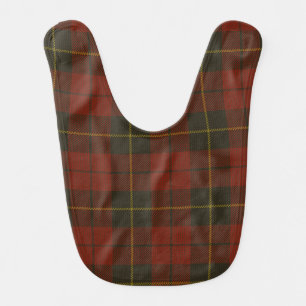 Wallace Clan Tartan Baby Bib