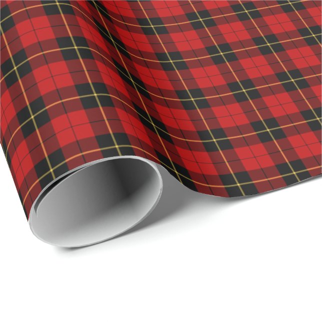 Wallace Clan Tartan Wrapping Paper (Roll Corner)