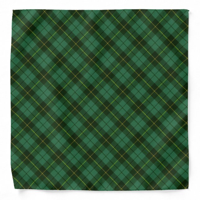 Wallace Hunting Ancient Original Scottish Tartan Bandana (Front)