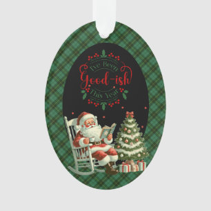 Wallace Hunting Scottish Tartan Christmas Ornament