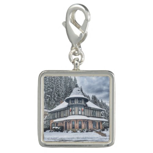 Wallace Idaho Depot in Winter Charm